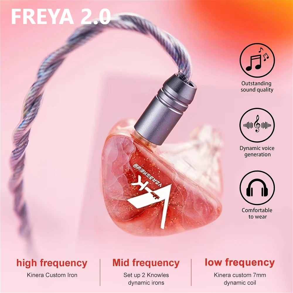 Office Tech Essentials - Kinera Freya 2.0 1DD+3 Knowles BA