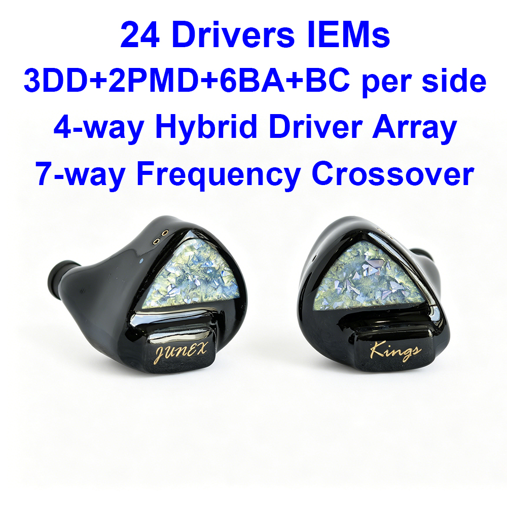 Office Tech Essentials - JUNEX Kings IEM Earphones in Ear