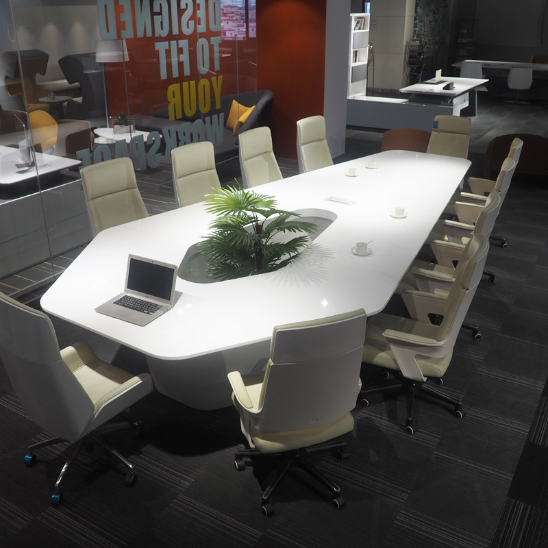 Modern White High Tech Smart O - High Tech Office Room avaliação e preço