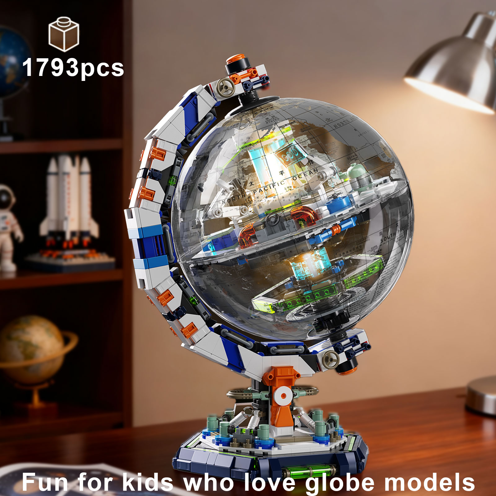 KAVOWORLD 1793PCS Sci-Fi Skyve - Office Tech And Space avaliação e preço