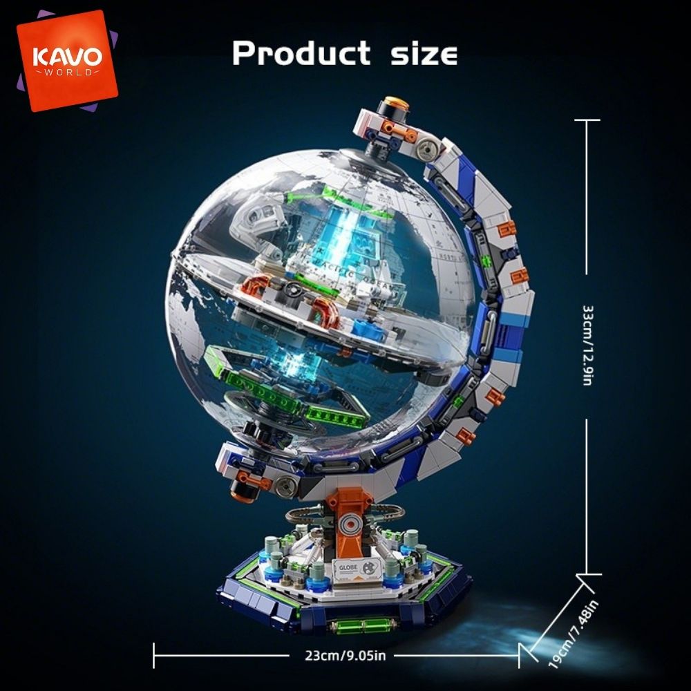 KAVOWORLD 1793PCS Sci-Fi Skyve - Office Tech And Space avaliação e preço
