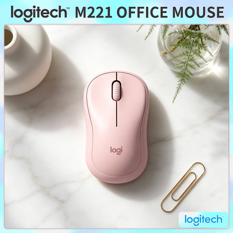 Logitech M221 Ergonomic Silent - Office Tech And Space avaliação e preço