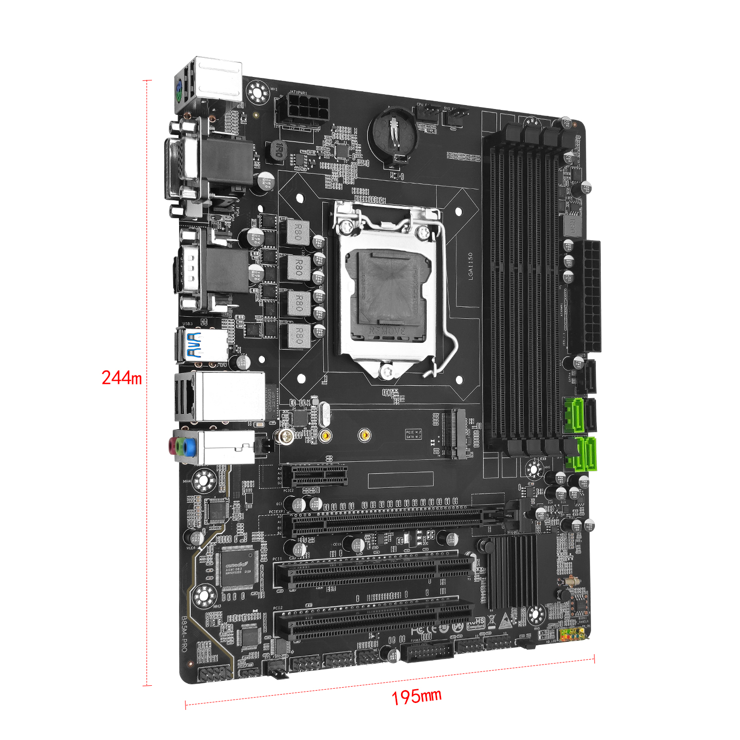 MACHINIST B85M PRO Motherboard - Office Tech Essentials avaliação e preço