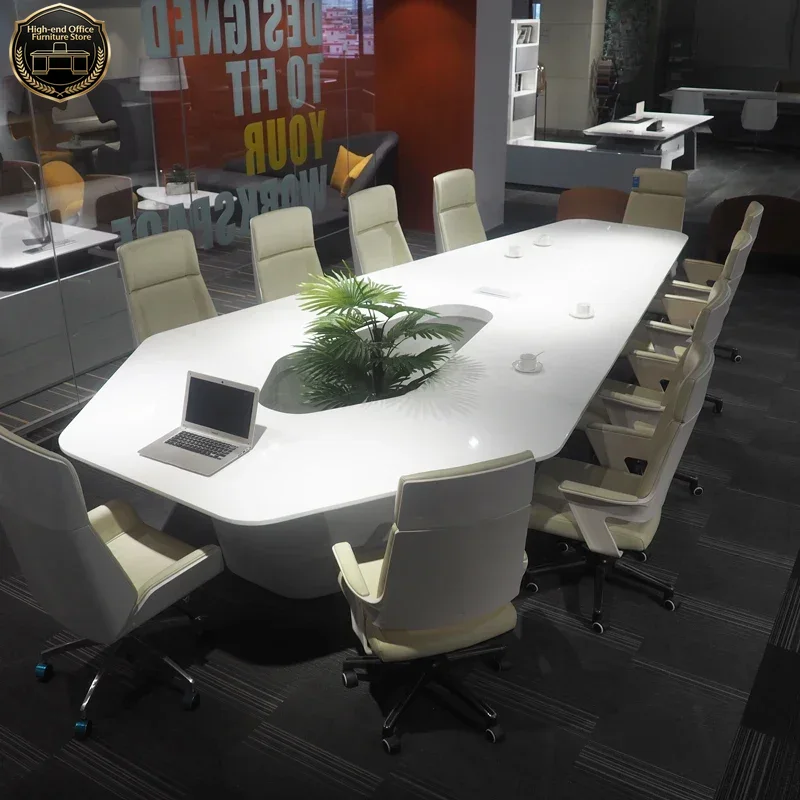 Modern White High Tech Smart O - High Tech Office Room avaliação e preço