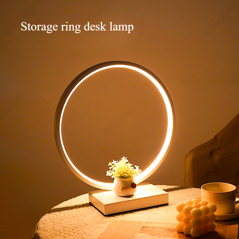 Creative and Minimalist LED St - Ring Light Desk Small avaliação e preço