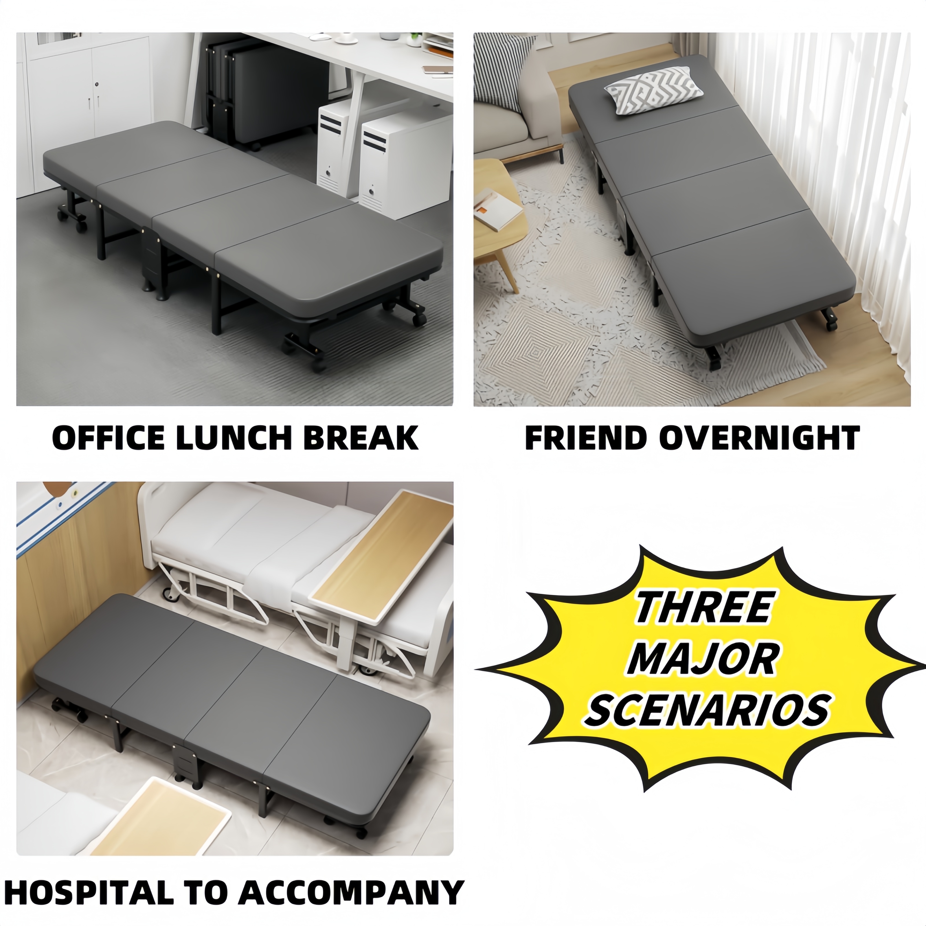1 Dust Cover for a Folding Bed - Office Tech And Space avaliação e preço